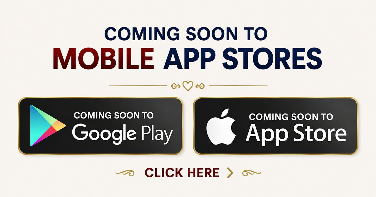 Coming soon to Google Play and the App Store