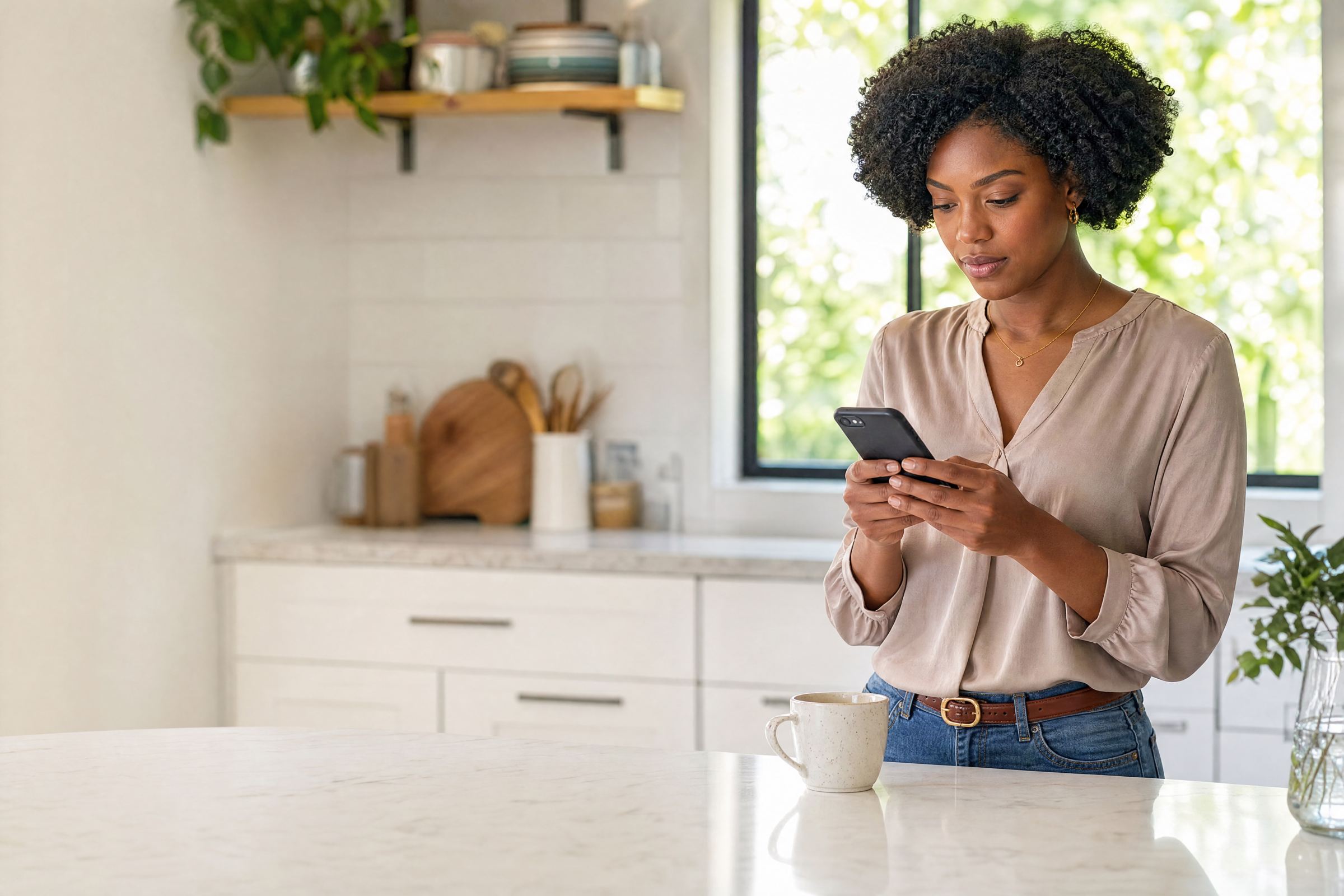 Someone using Spouse Reports on their phone